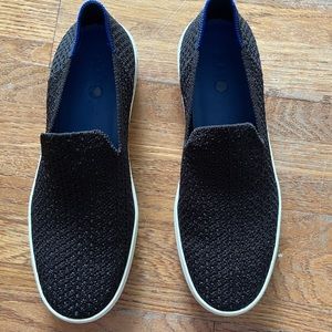 Rothys black honeycomb sneakers